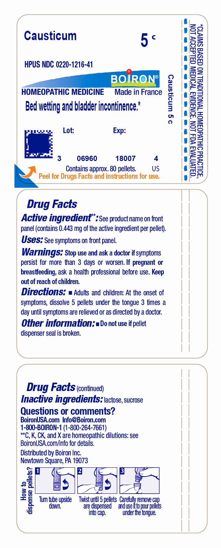 Pill image for Causticum 5c