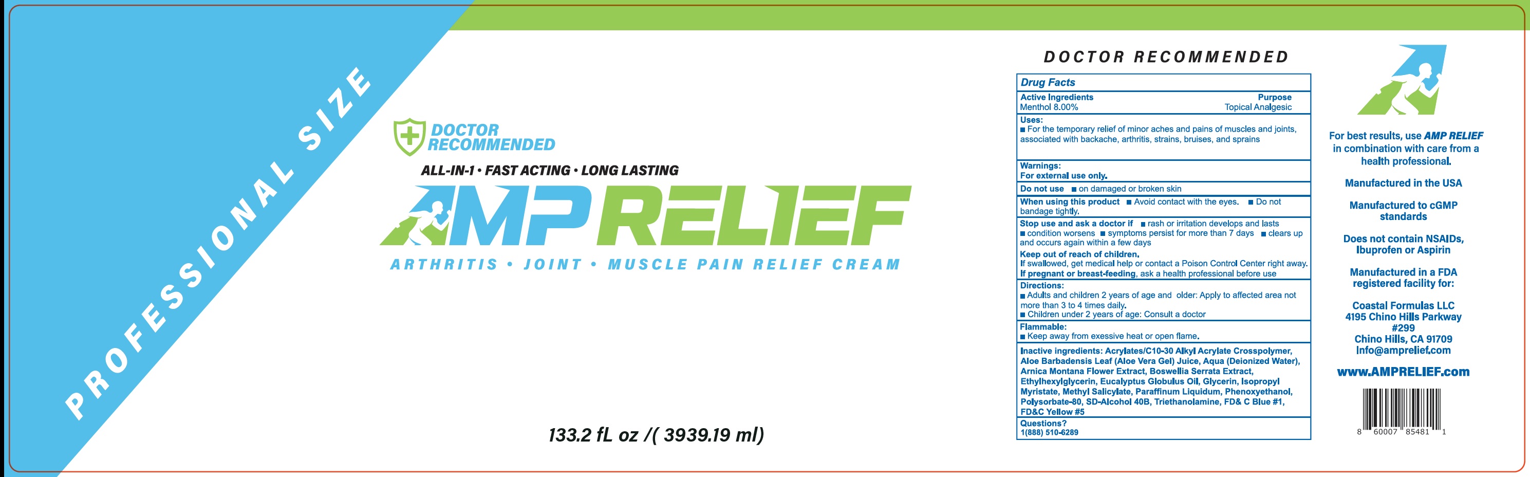 Pill image for Amp Relief Pain Relief Cream