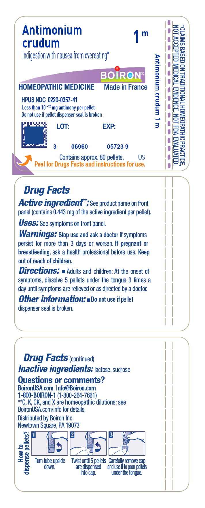 Pill image for Antimonium Crudum 1m