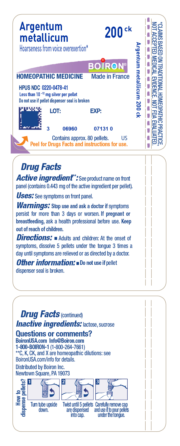 Pill image for Argentum Metallicum 200ck