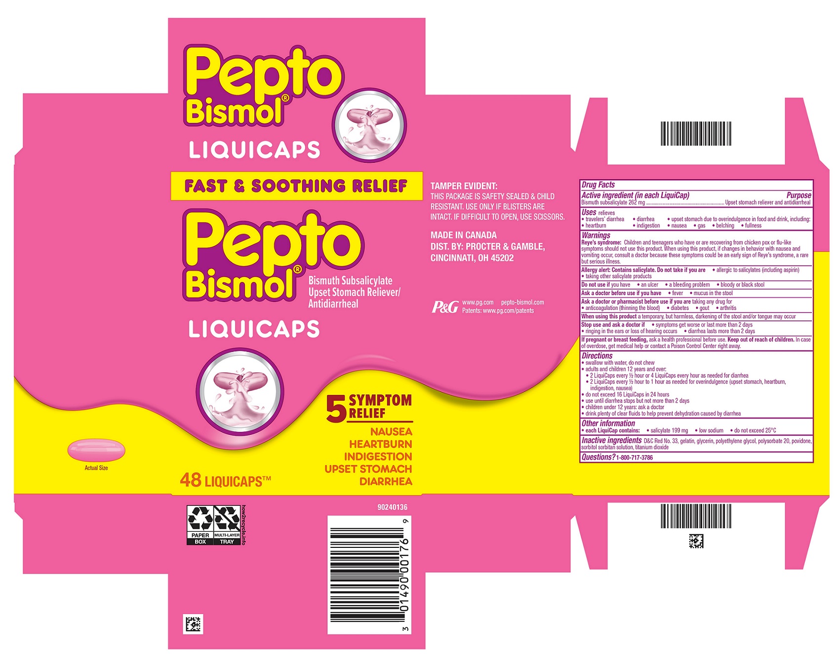 Pill image for Pepto Bismol ®