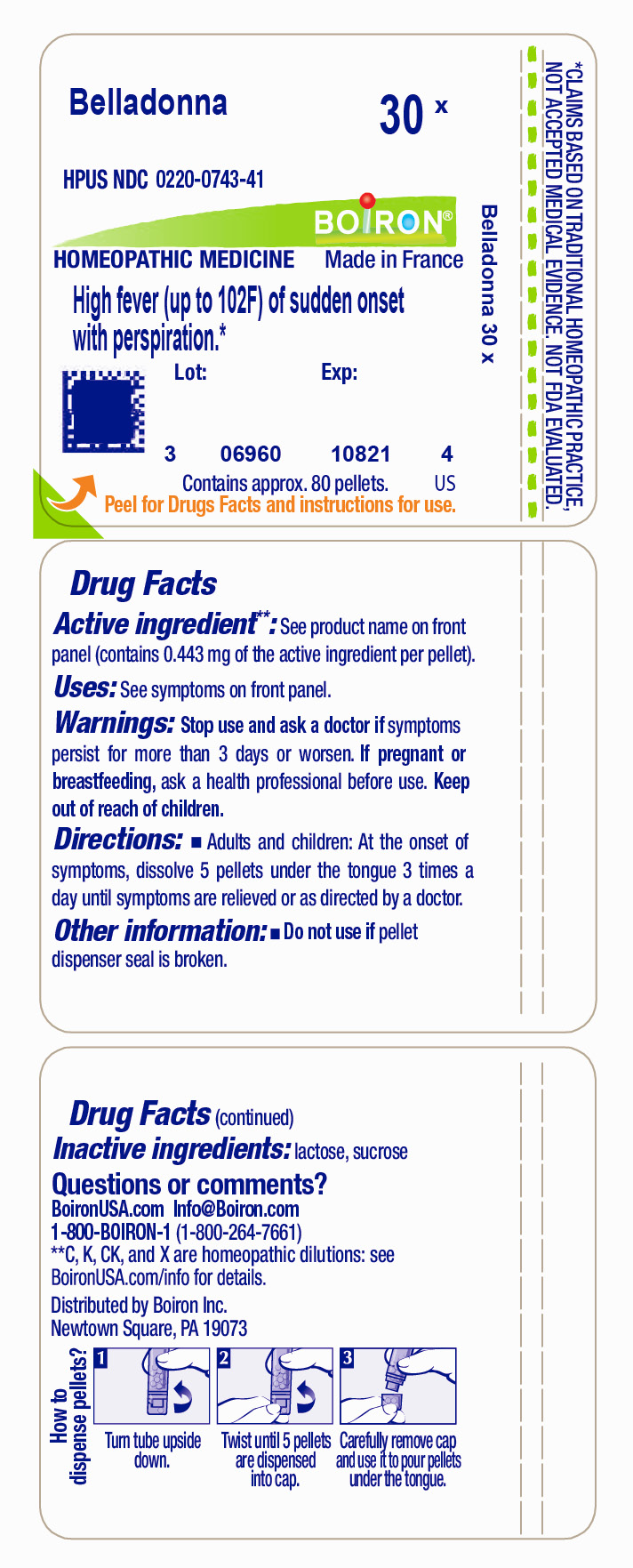 Pill image for Belladonna 30x