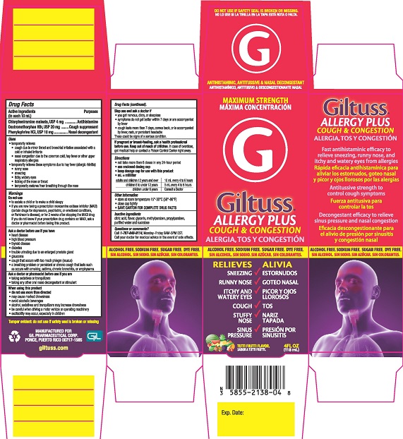 Pill image for Giltuss Allergy Plus Cough & Congestion