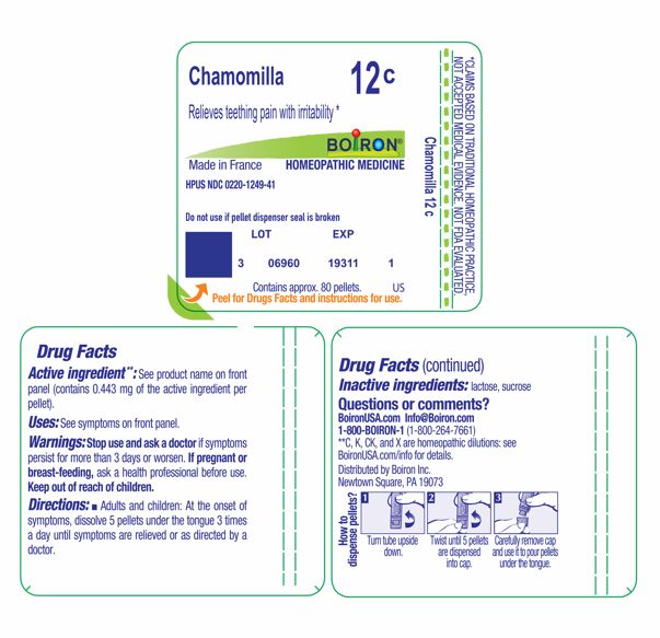 Pill image for Chamomilla 12c