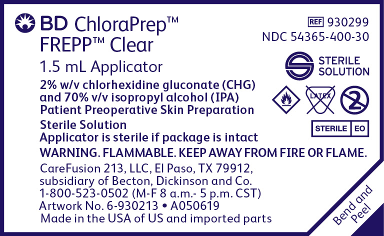 Pill image for Bd Chloraprep™ Frepp™ Clear 1.5ml Applicators