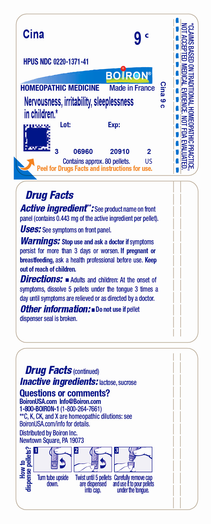 Pill image for cina 9c