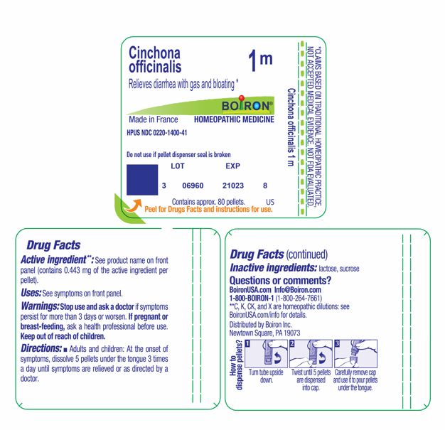 Pill image for Cinchona Officinalis 1m