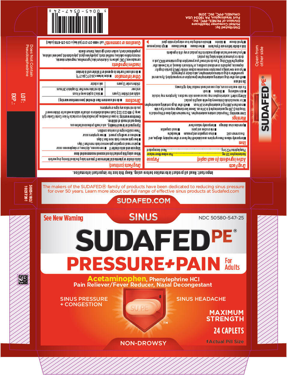 Pill image for Sudafed Pe ®