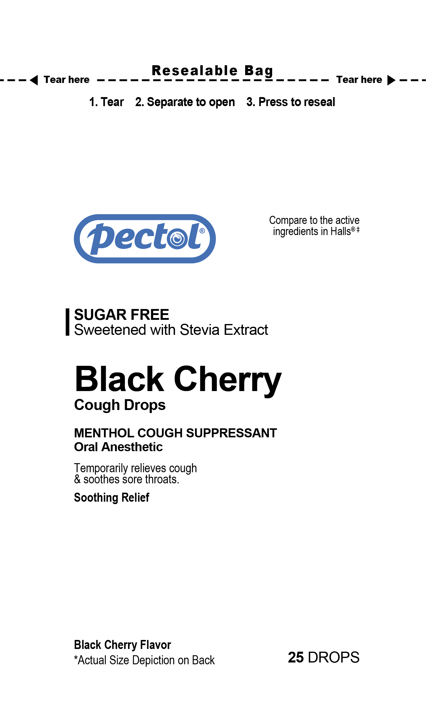 Pill image for Black Cherry Cough Drops