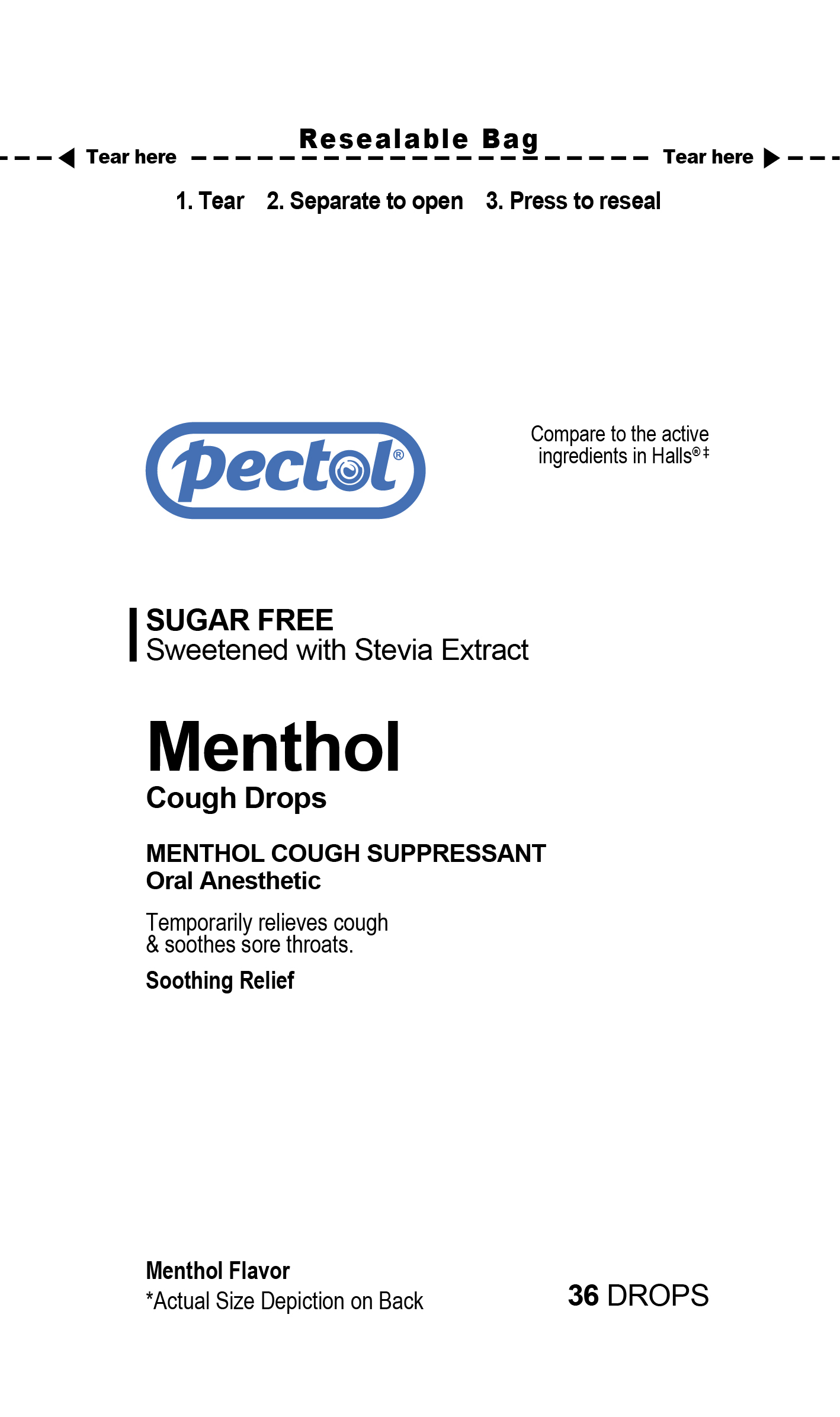 Pill image for Menthol Cough Drops