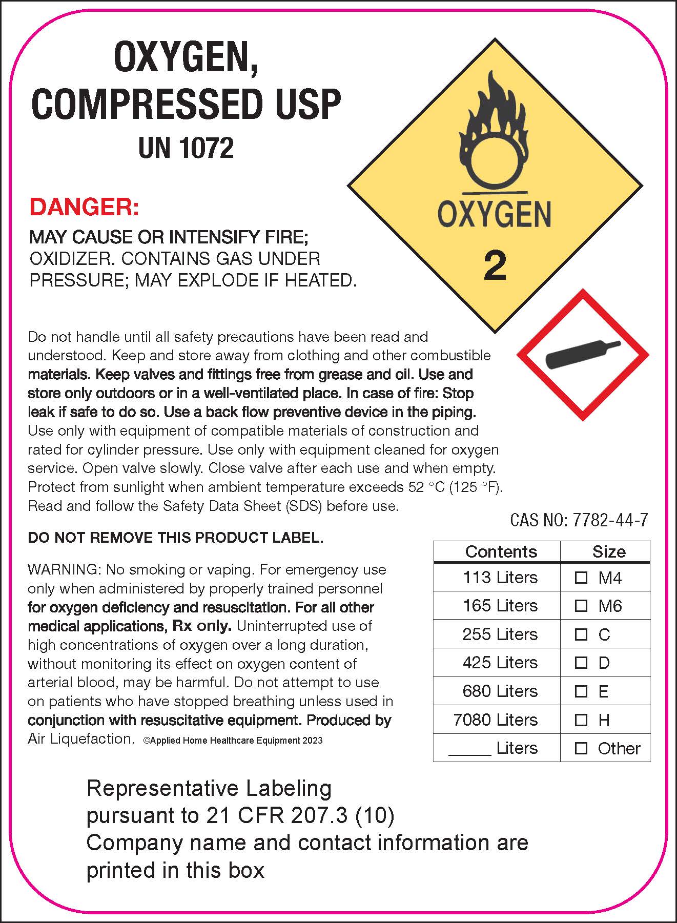 Pill image for Oxygen