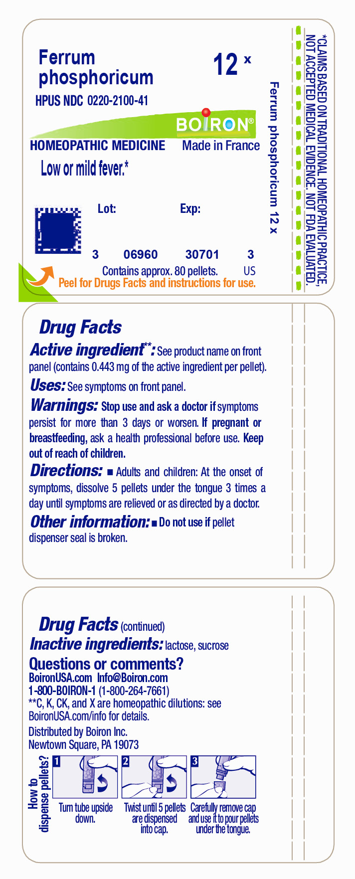 Pill image for Ferrum Phosphoricum 12x