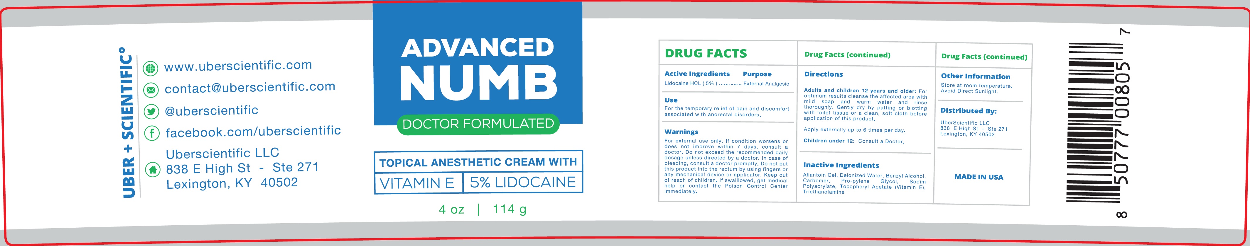Pill image for Advanced Numb Topical Anesthetic