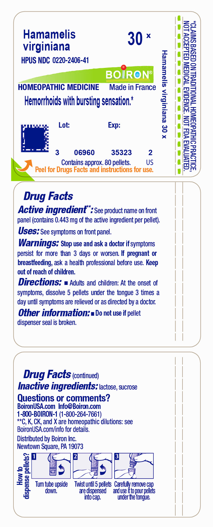 Pill image for Hamamelis Virginiana 30x