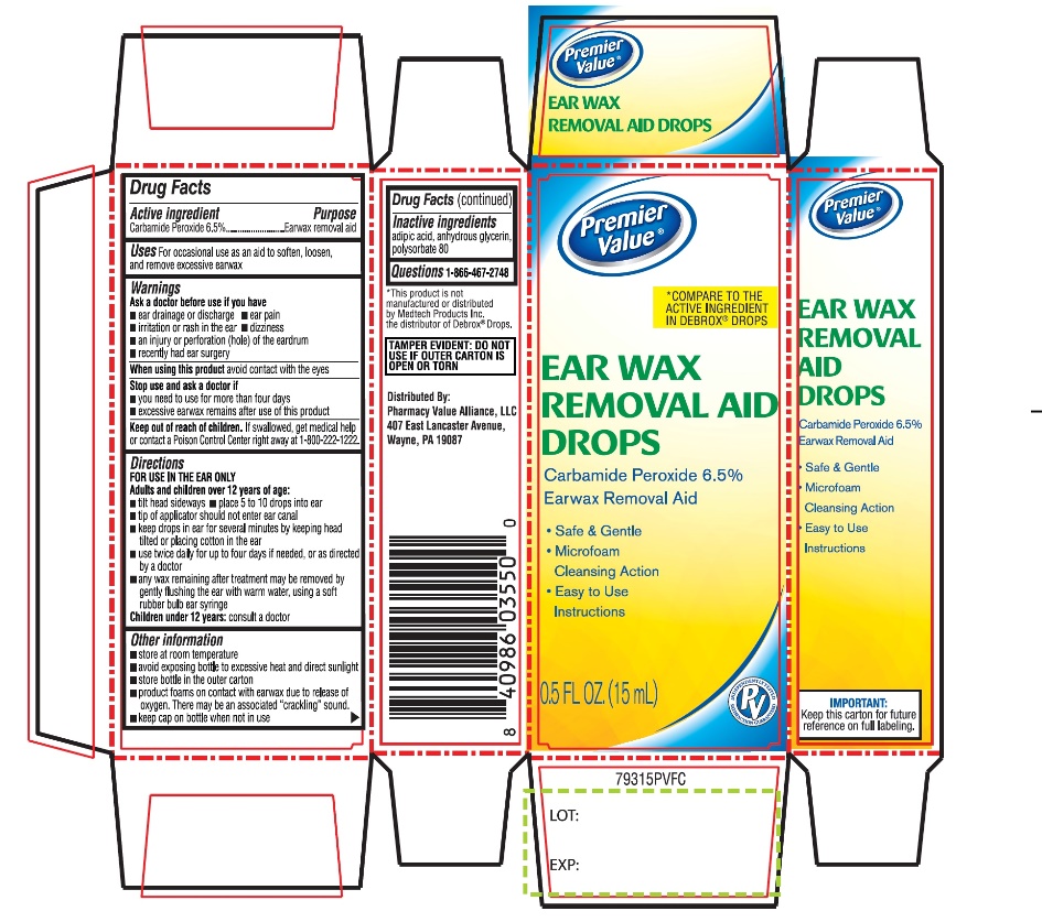 Pill image for Premier Value Ear Wax Removal Aid Drops