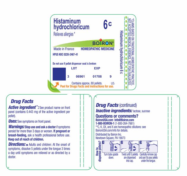 Pill image for Histaminum Hydrochloricum 6c