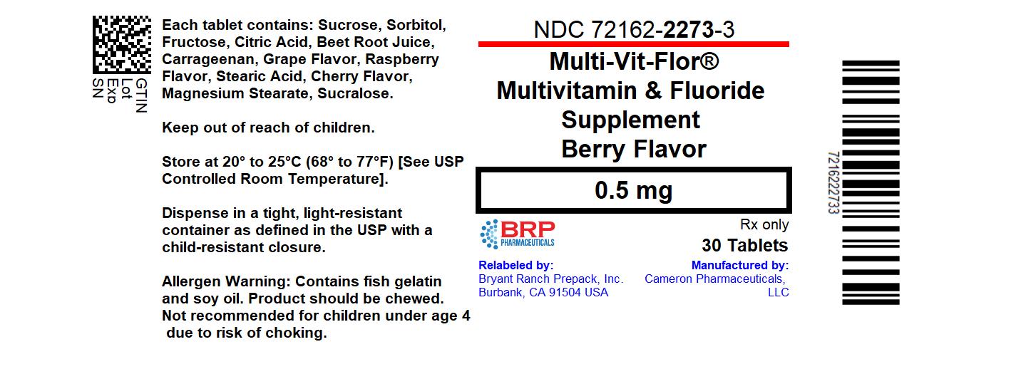 Pill image for Multi-vit-flor