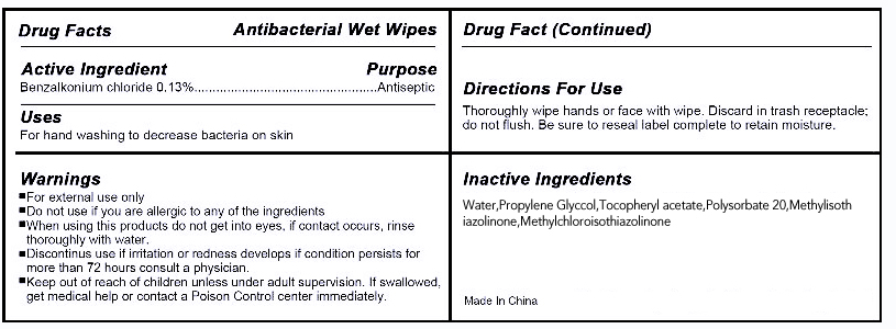 Pill image for Antibacterial Wet Wipes