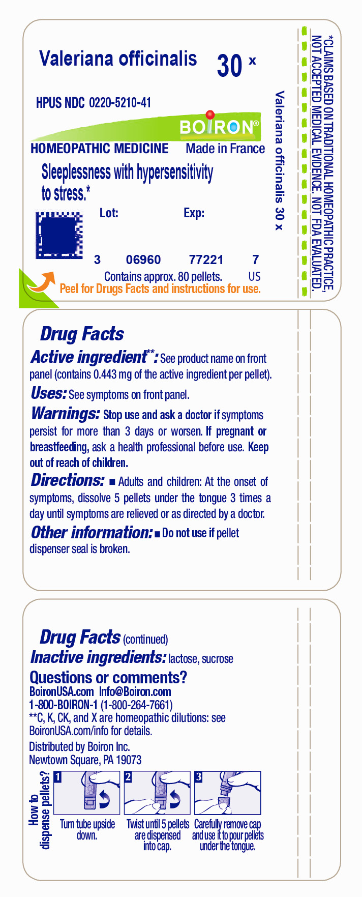 Pill image for valeriana officinalis 30x