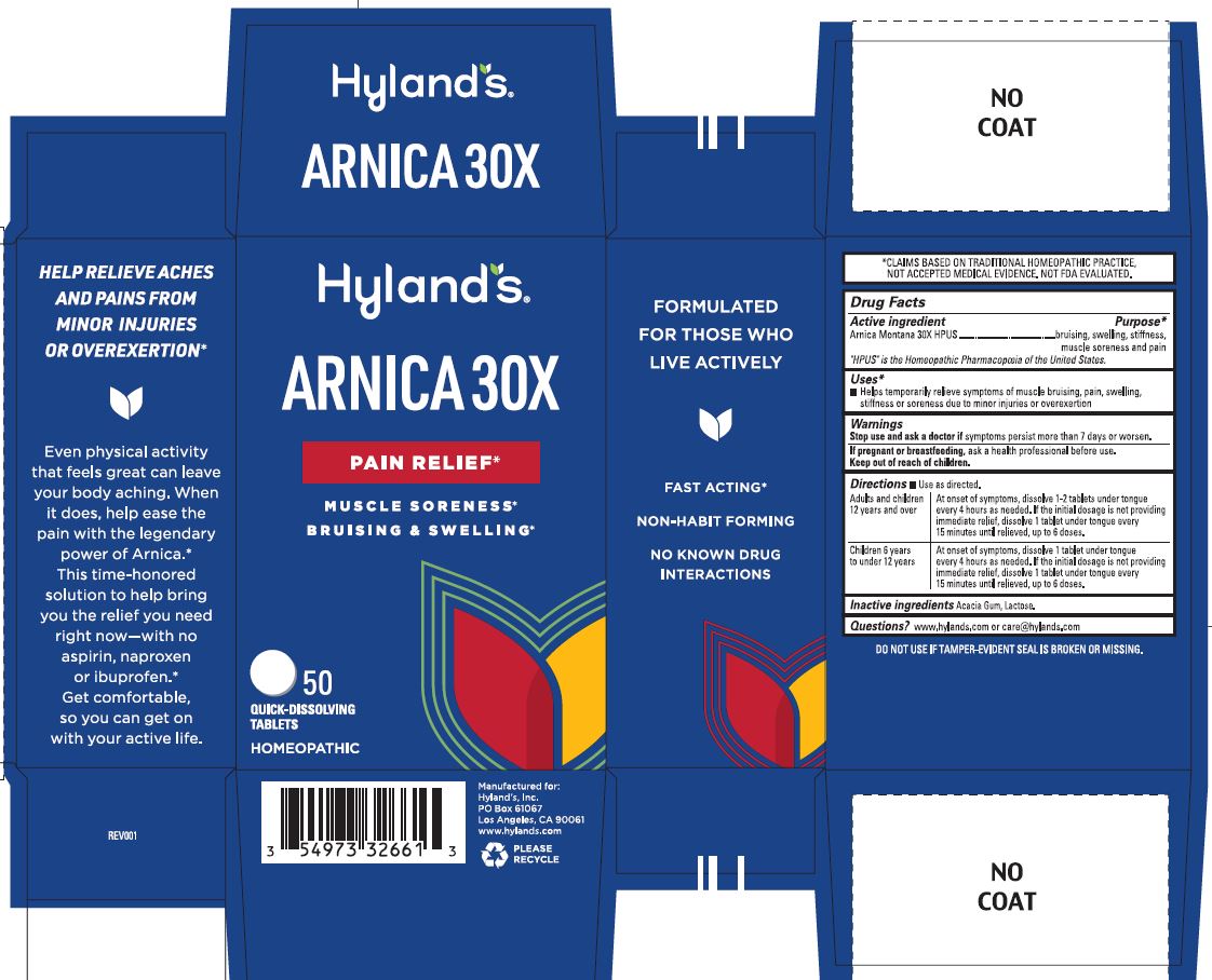 Pill image for Hyland's Arnica 30x