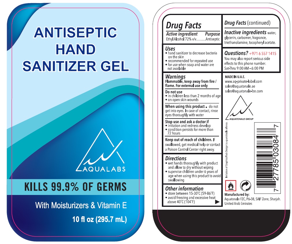 Pill image for Aqualabs Antiseptic Hand Sanitizer Gel