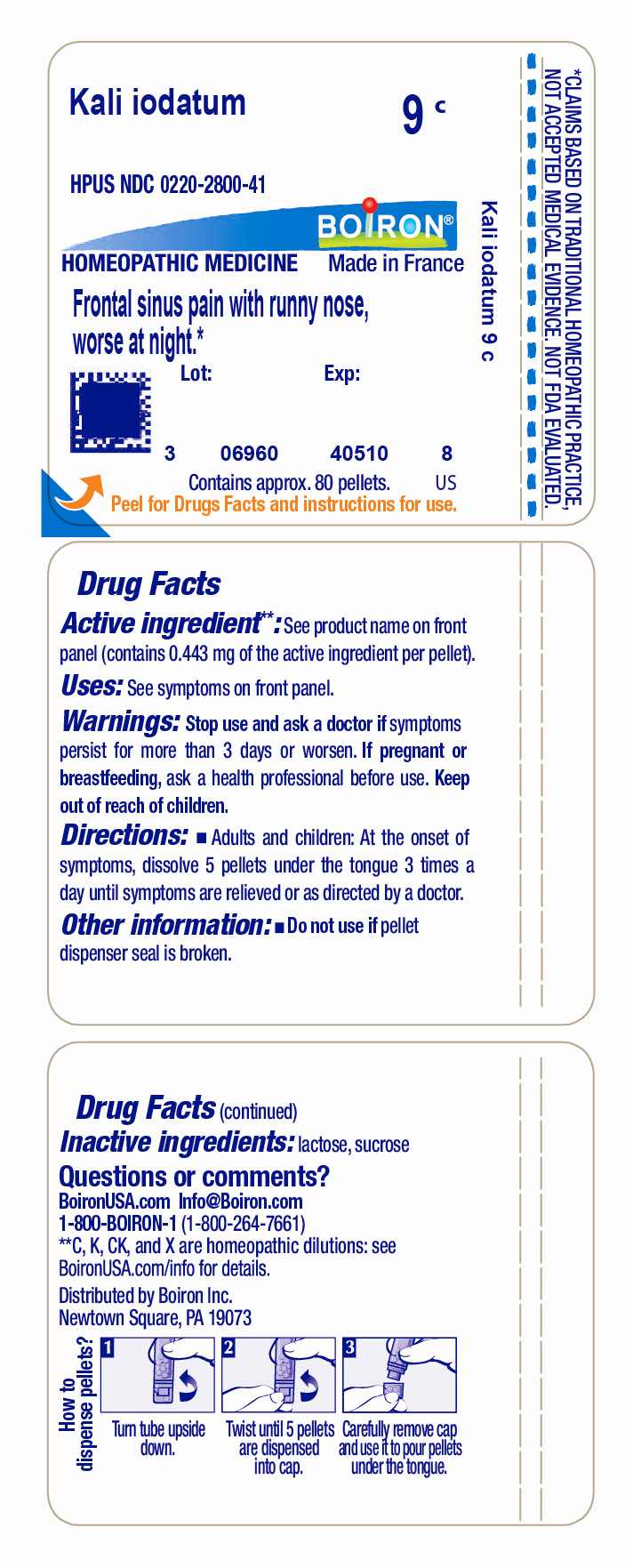 Pill image for Kali Iodatum 9c