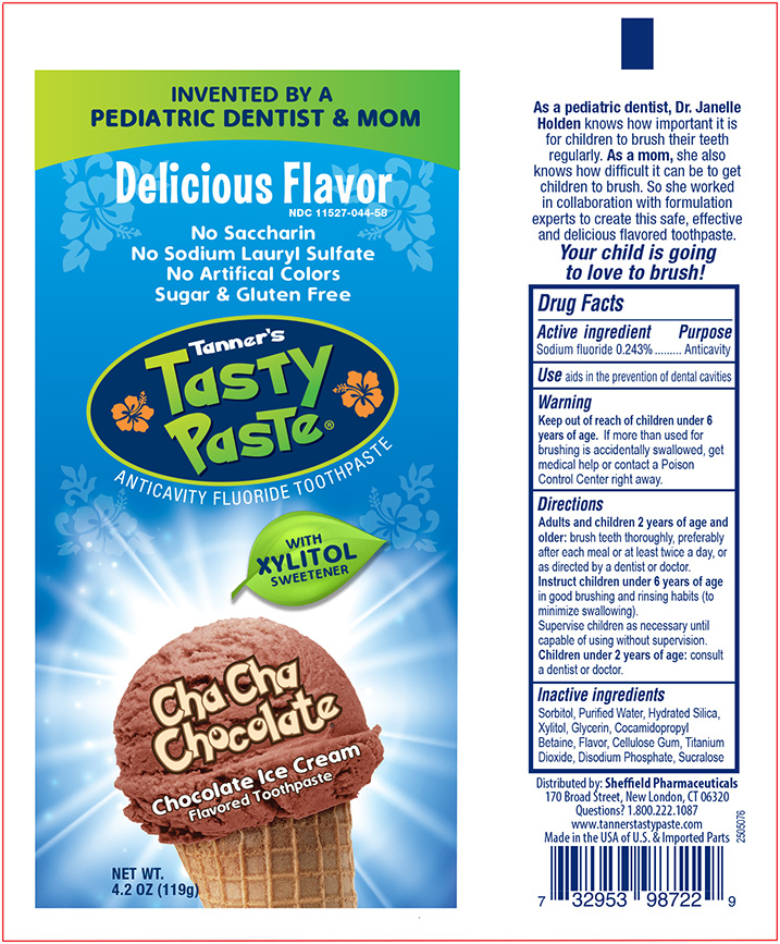 Pill image for Tanners Tasty Paste Sodium Fluoride Tooth Paste