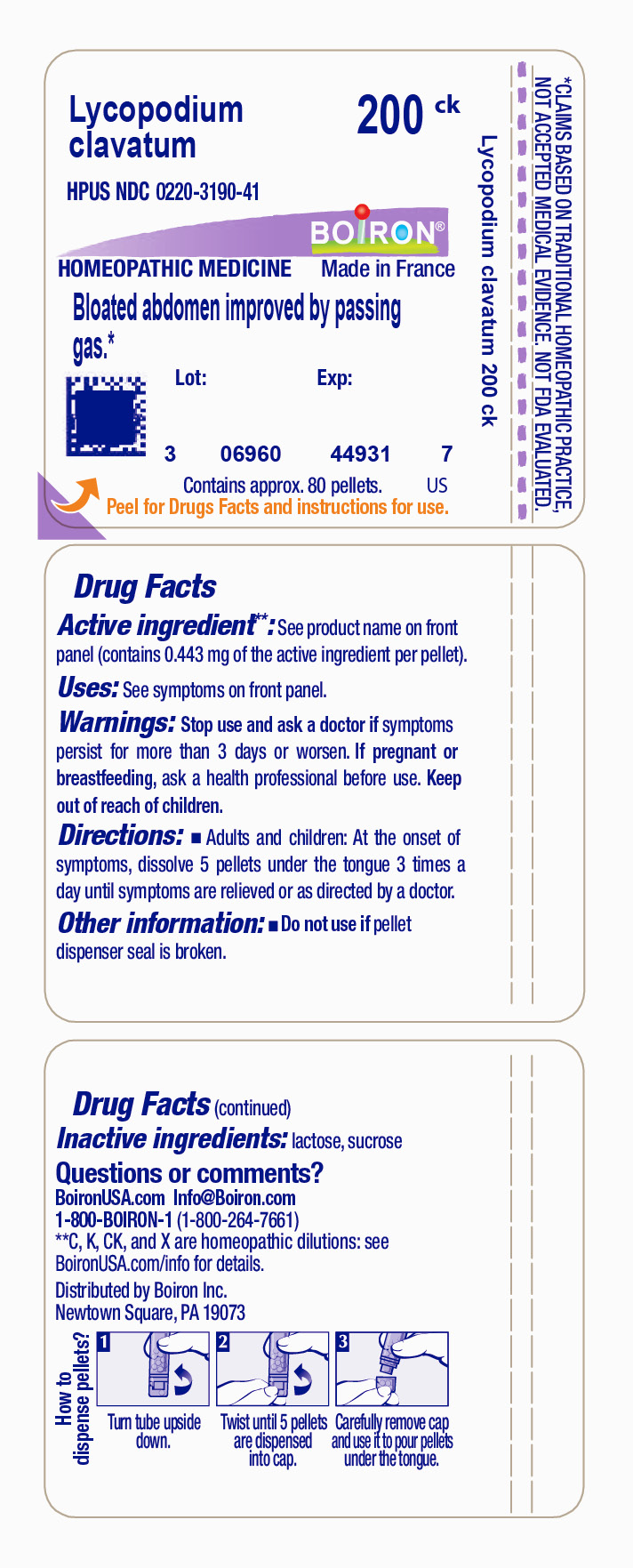 Pill image for Lycopodium Clavatum 200ck