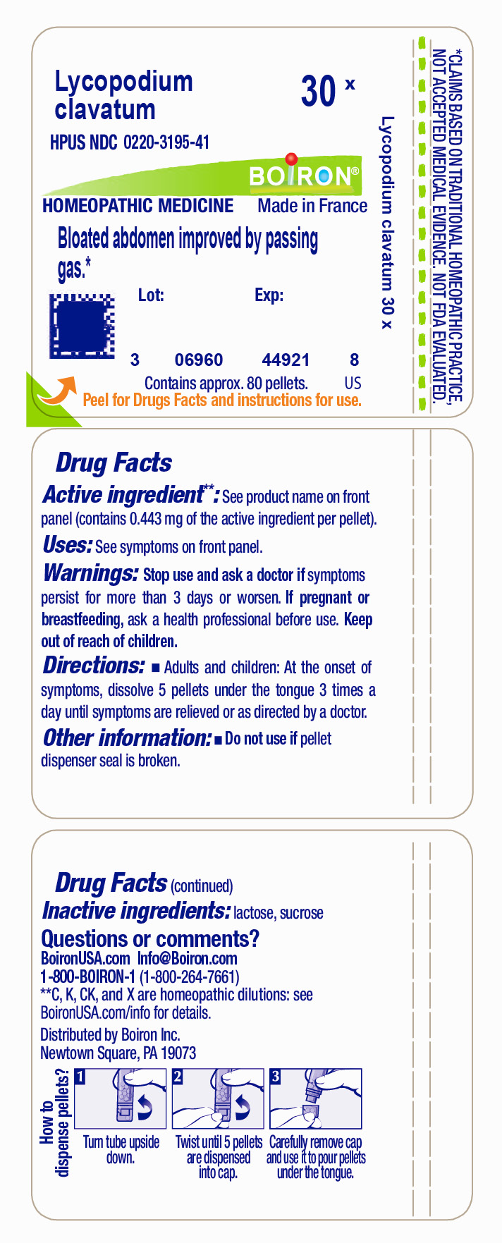 Pill image for Lycopodium Clavatum 30x