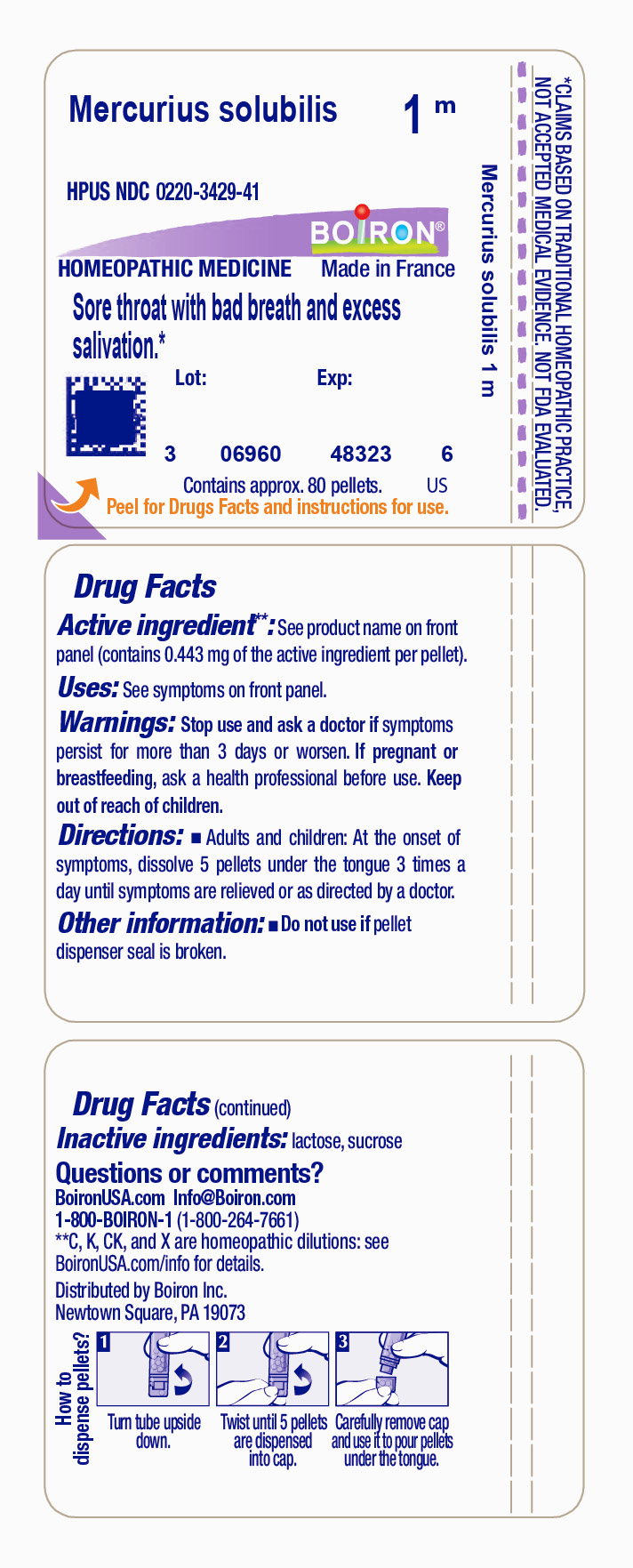 Pill image for Mercurius Solubilis 1m