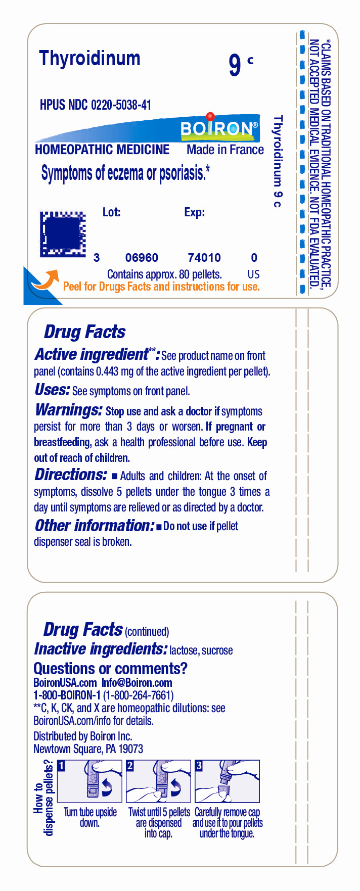 Pill image for ​thyroidinum 9c