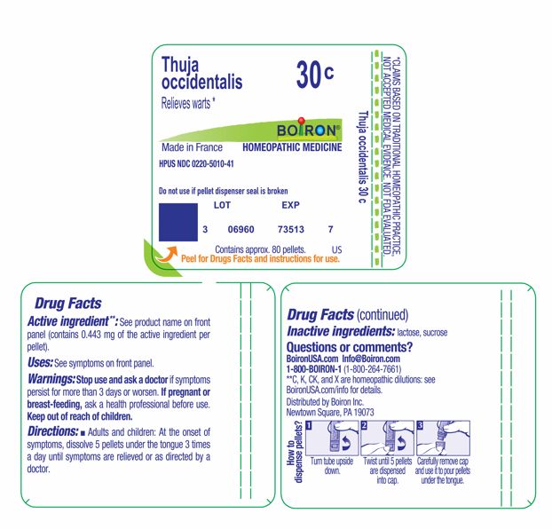 Pill image for Thuja Occidentalis 30c