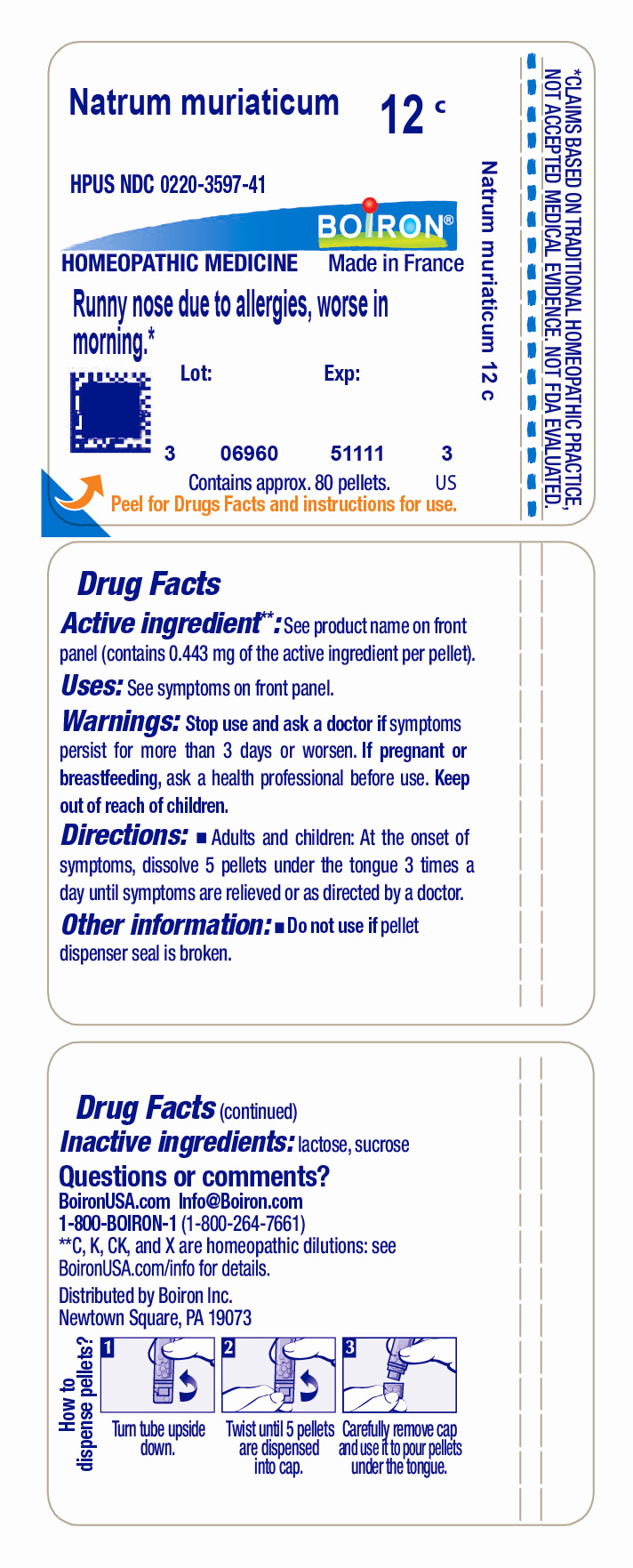 Pill image for Natrum Muriaticum 12c