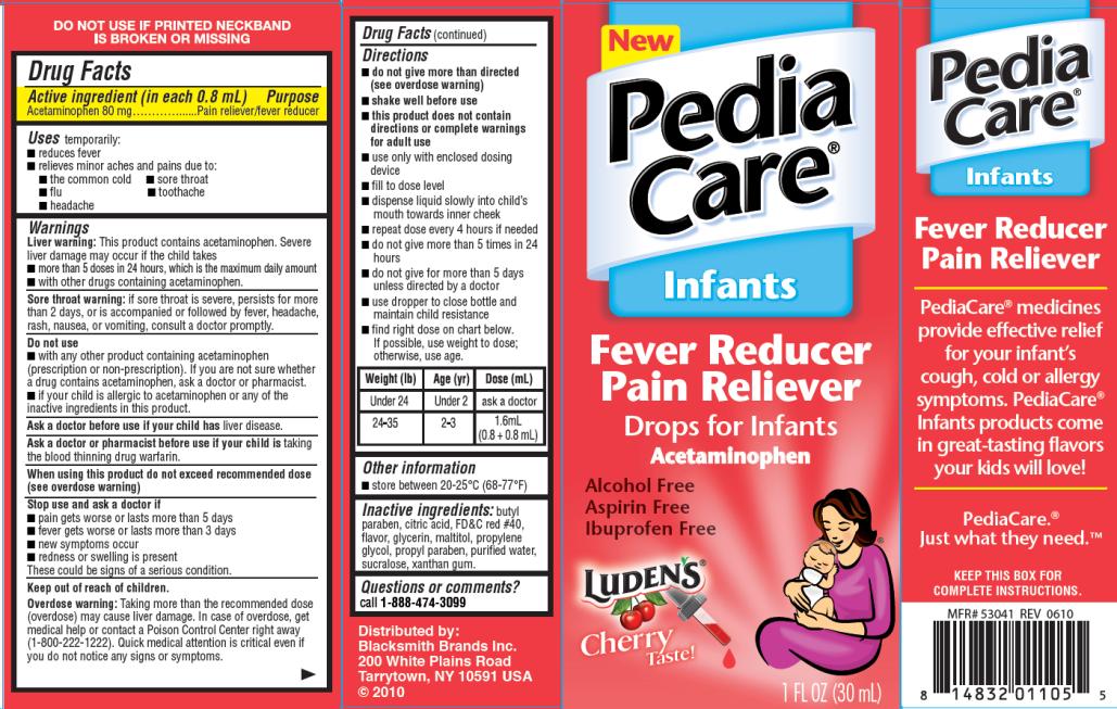 Pill image for Pediacare Infants Fever Reducer Cherry