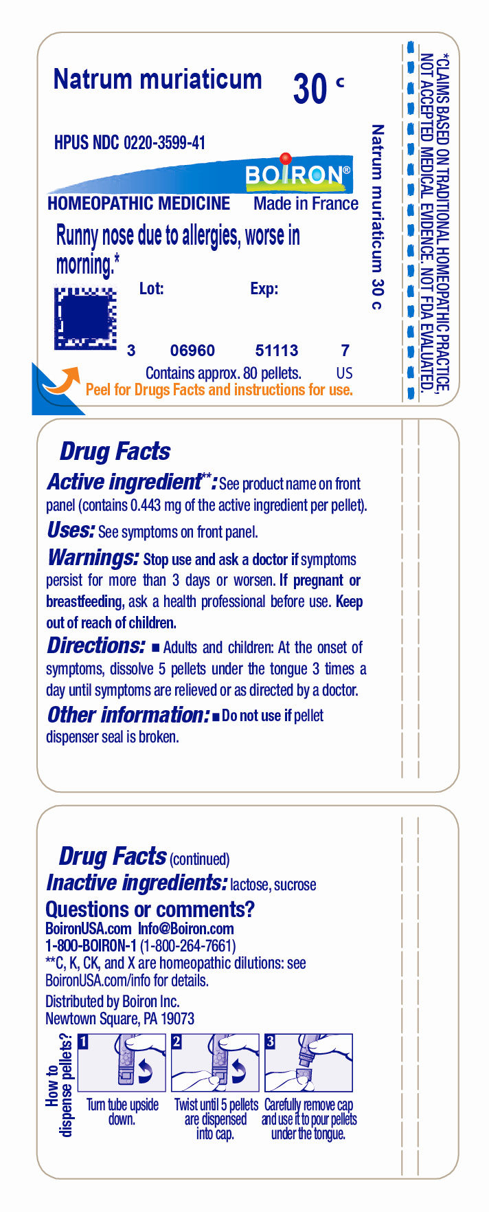 Pill image for Natrum Muriaticum 30c