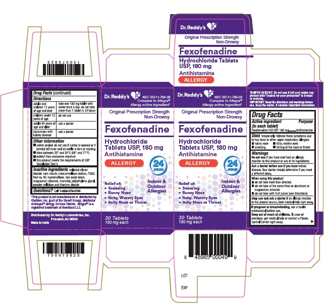 Pill image for Fexofenadine Hcl Tablets Usp
