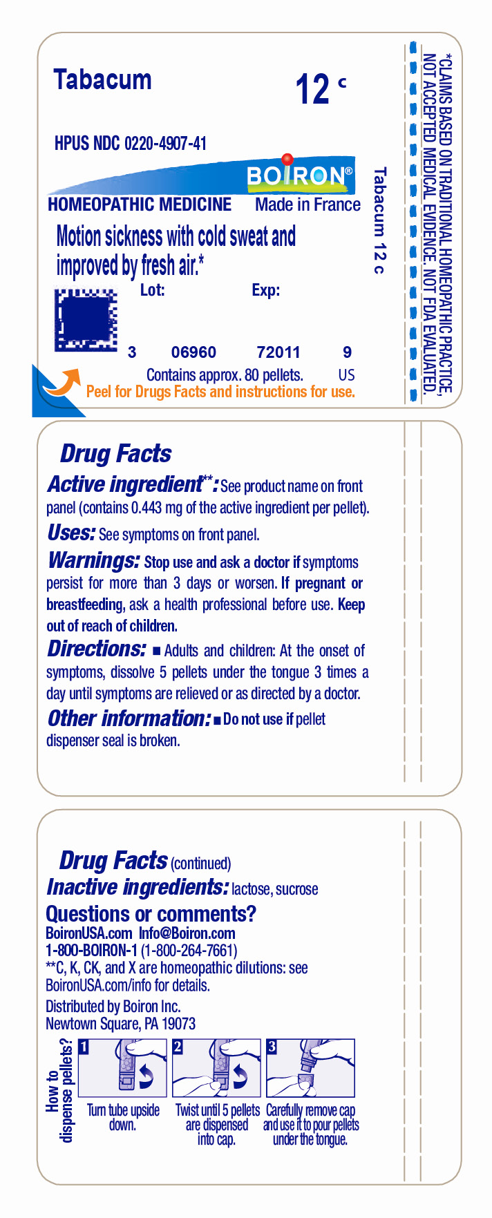 Pill image for Tabacum 12c