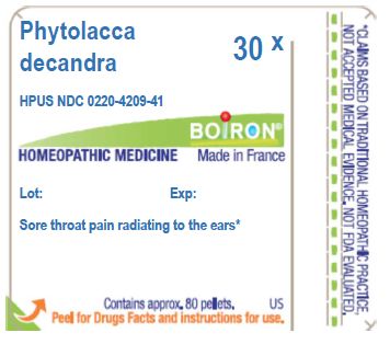 Pill image for Phytolacca Decandra 30x