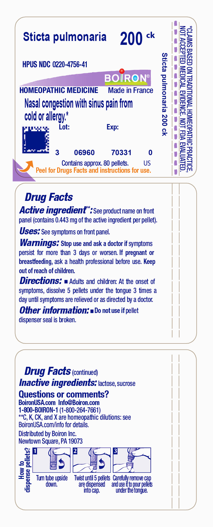 Pill image for sticta pulmonaria 200ck
