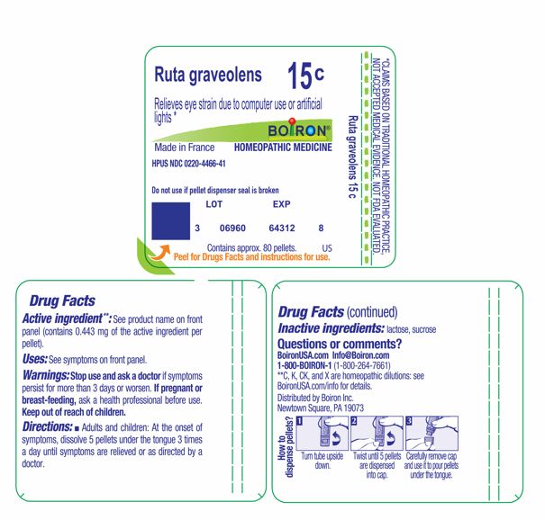 Pill image for Ruta Graveolens 15c