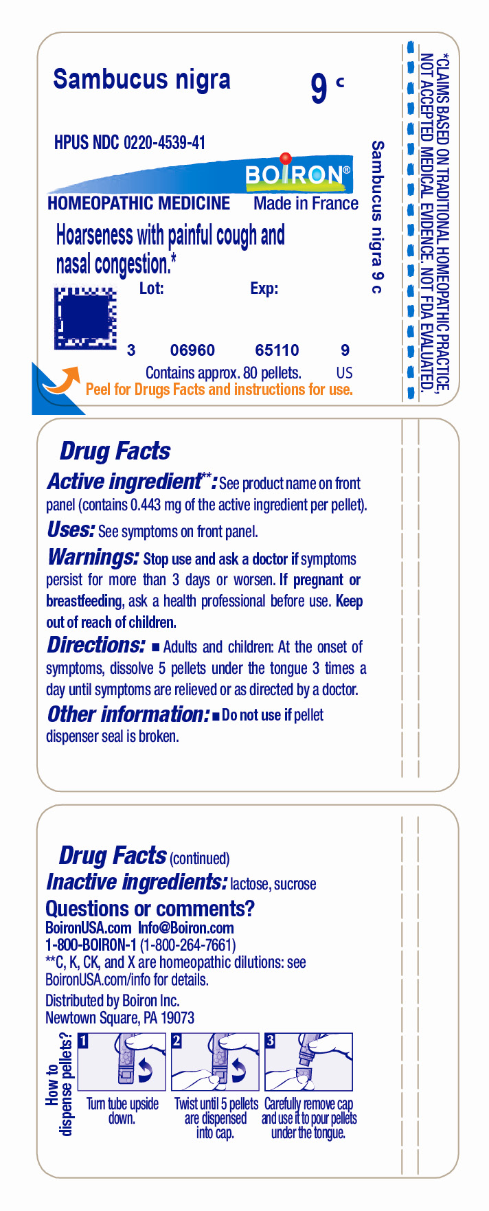 Pill image for Sambucus Nigra 9c