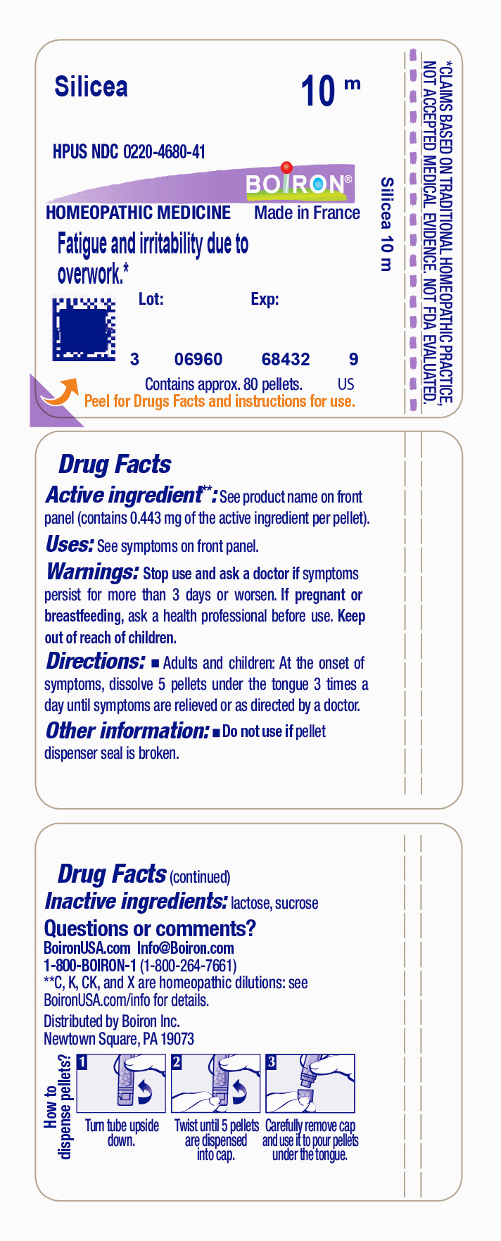 Pill image for Silicea 10m