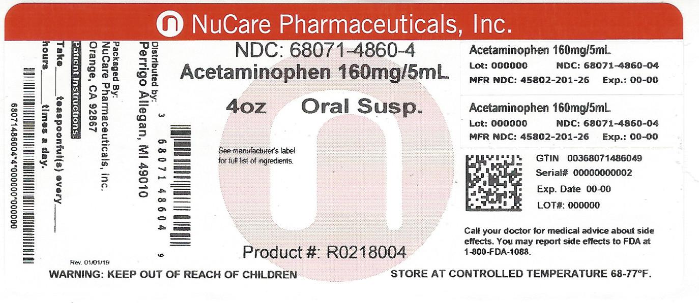 Pill image for Perrigo Children’s Acetaminophen Drug Facts