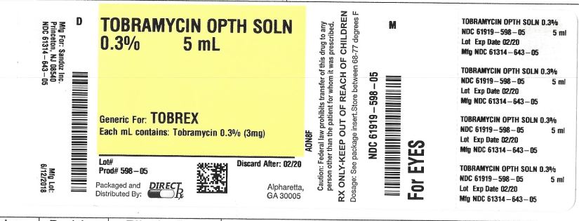 Pill image for Tobramycin Opth Soln