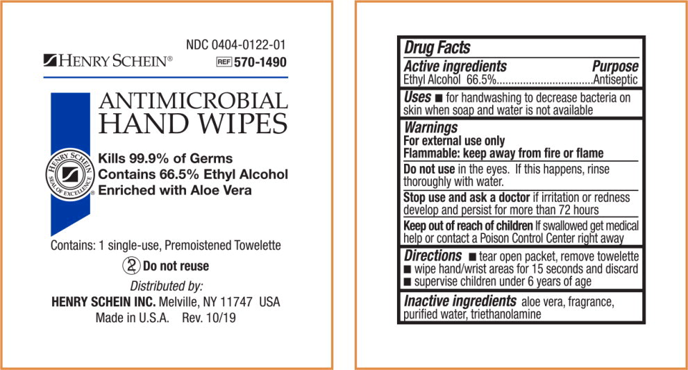 Pill image for 0404-0122 Antimicrobial Hand Wipe