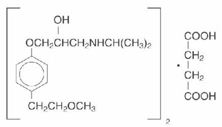 Pill image for These Highlights Do Not Include All The Information Needed To Use Metoprolol Succinate Extended-release Tablets Safely And Effectively. See Full Prescribing Information For Metoprolol Succinate Extended-release Tablets.