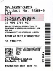 Pill image for These Highlights Do Not Include All The Information Needed To Use Potassium Chloride Extended-release Safely And Effectively. See Full Prescribing Information For Potassium Chloride Extended-release.