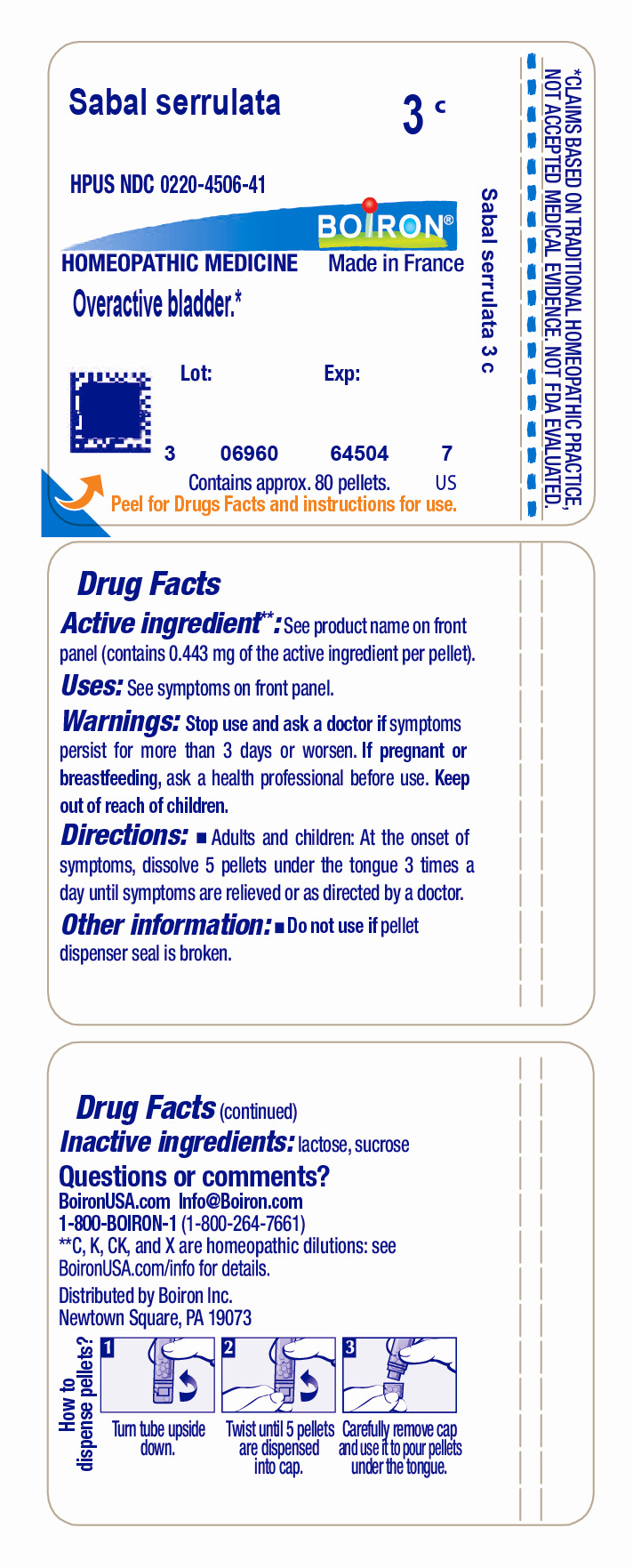 Pill image for sabal serrulata 3c