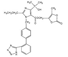 Pill image for These Highlights Do Not Include All The Information Needed To Use Olmesartan Medoxomil Tablets