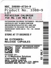 Pill image for These Highlights Do Not Include All The Information Needed To Use Potassium Chloride Extended-release Capsules Safely And Effectively. See Full Prescribing Information For Potassium Chloride Extended-release Capsules